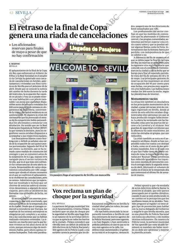 ABC SEVILLA 13-03-2020 página 42