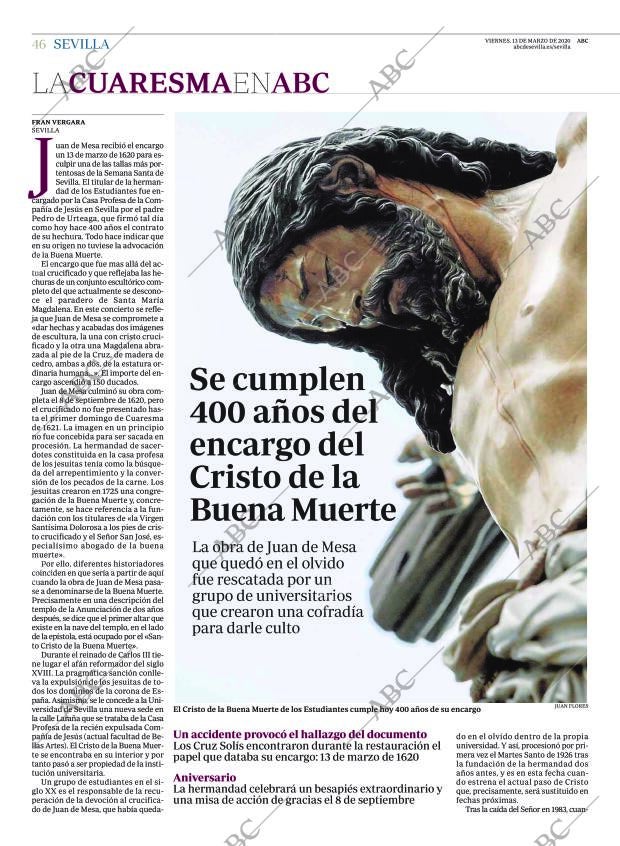 ABC SEVILLA 13-03-2020 página 46