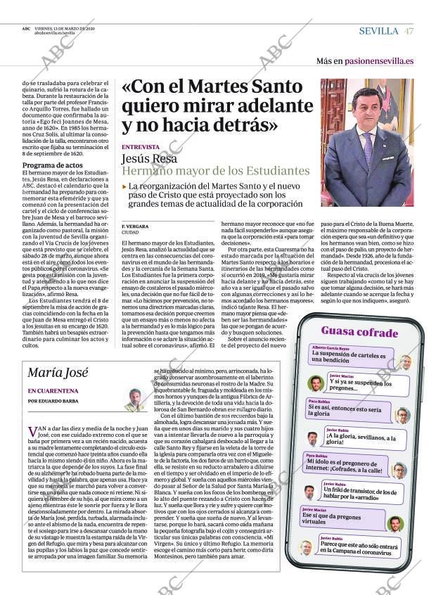 ABC SEVILLA 13-03-2020 página 47