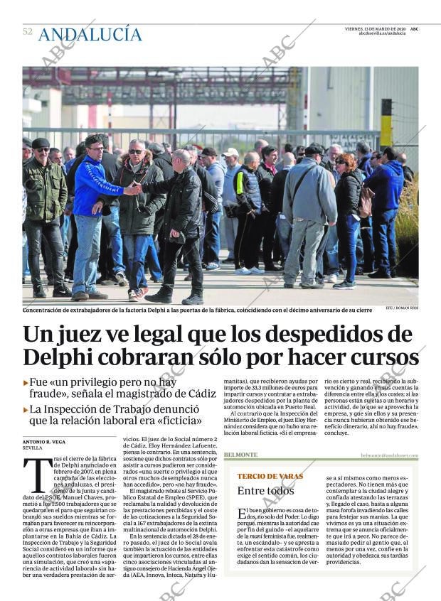ABC SEVILLA 13-03-2020 página 52