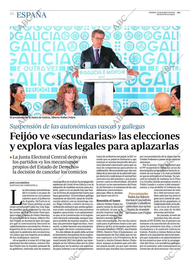 ABC SEVILLA 13-03-2020 página 56