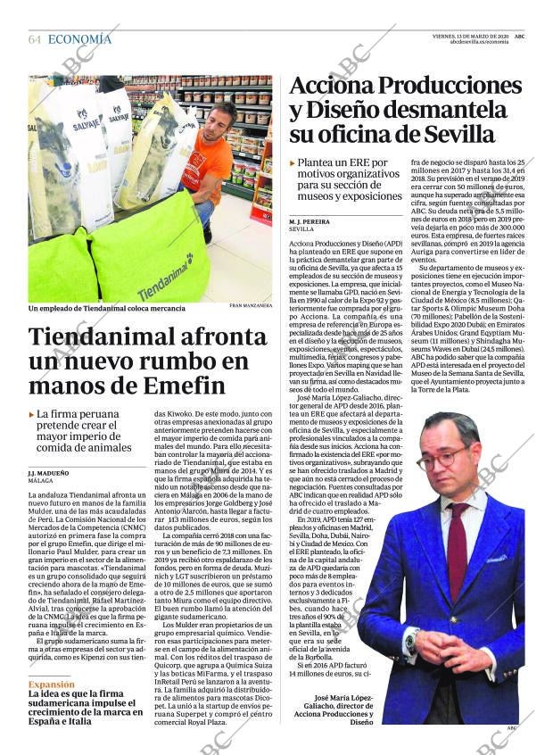 ABC SEVILLA 13-03-2020 página 64