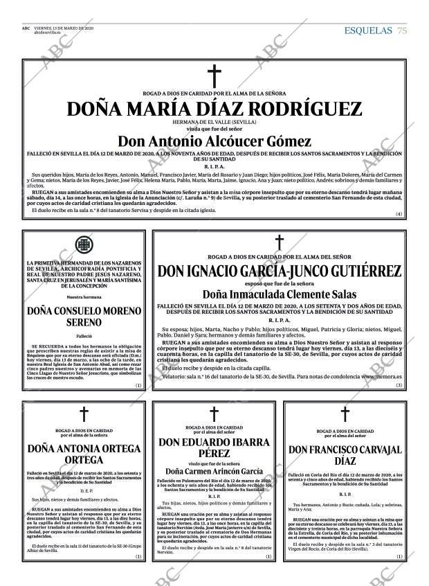 ABC SEVILLA 13-03-2020 página 75