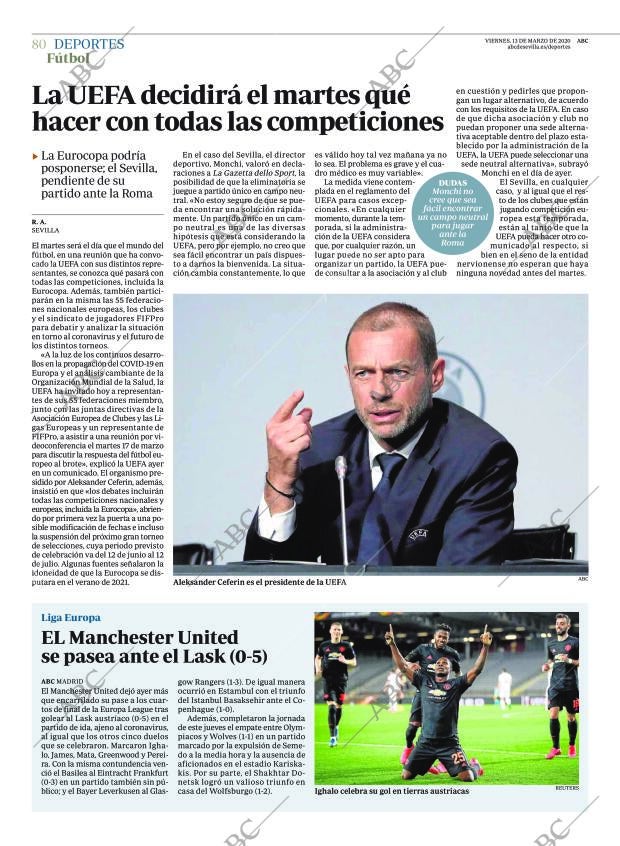 ABC SEVILLA 13-03-2020 página 80