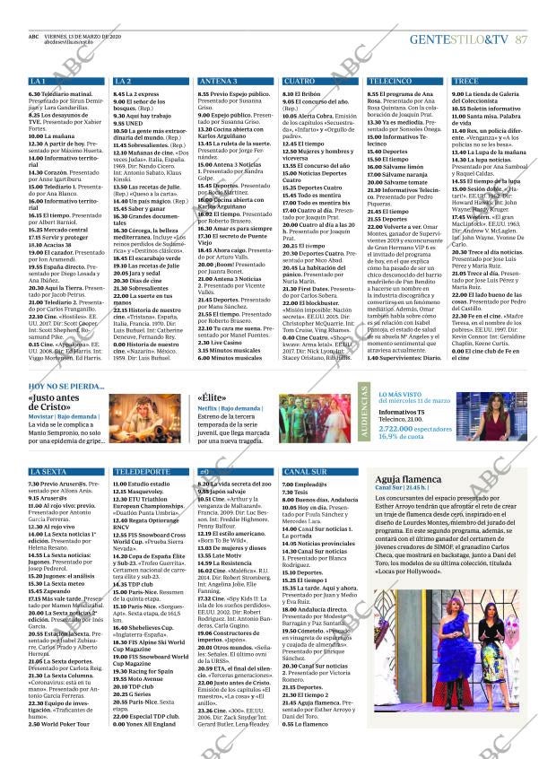 ABC SEVILLA 13-03-2020 página 87