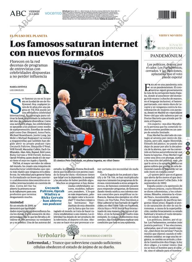 ABC SEVILLA 13-03-2020 página 88