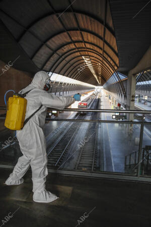 En la imagen, la estación de Santa Justa