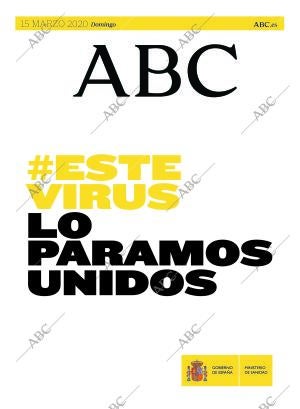 ABC MADRID 15-03-2020