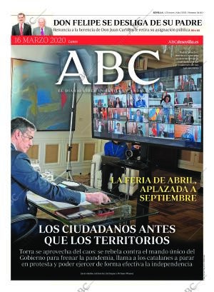 ABC SEVILLA 16-03-2020