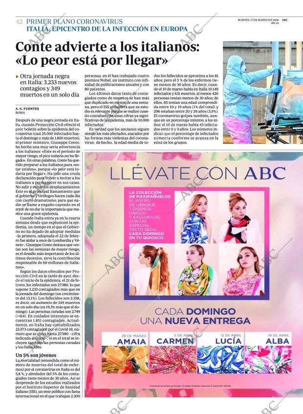 ABC MADRID 17-03-2020 página 42