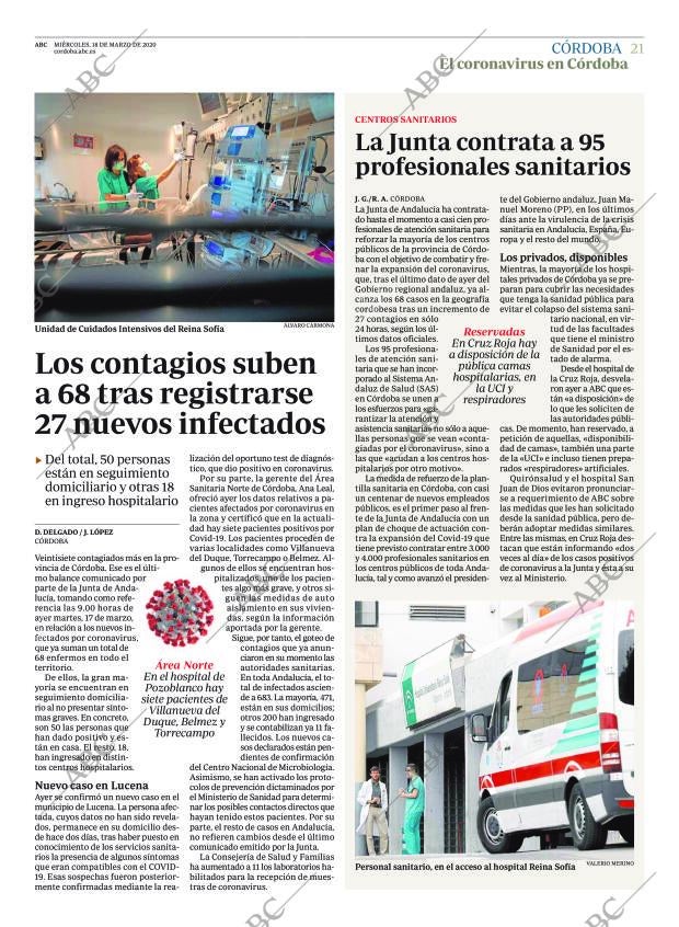 ABC CORDOBA 18-03-2020 página 21