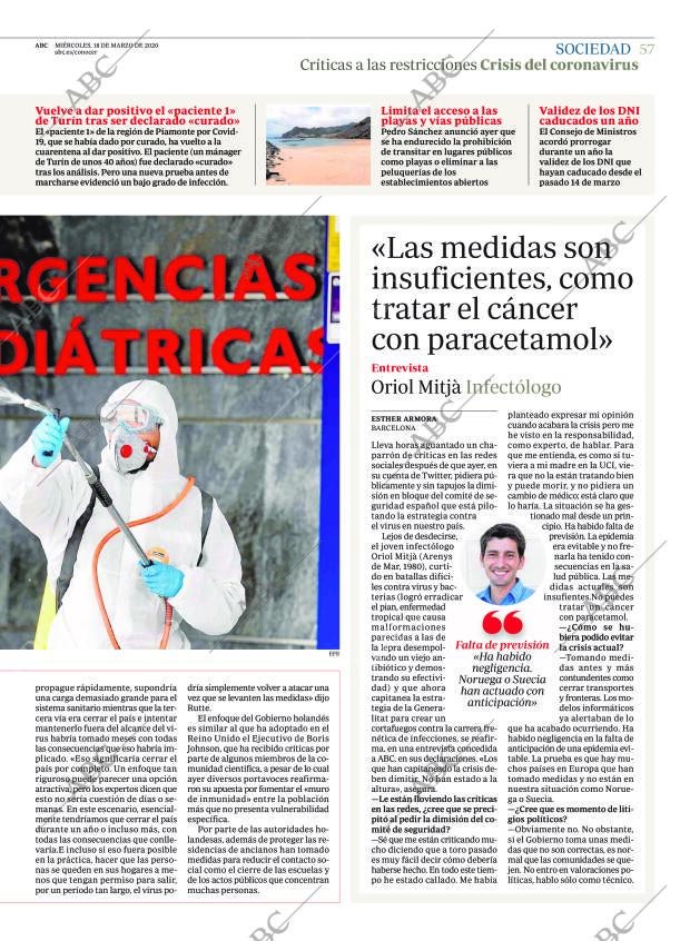 ABC CORDOBA 18-03-2020 página 57
