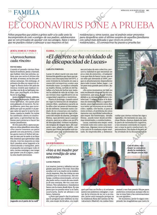 ABC CORDOBA 18-03-2020 página 58
