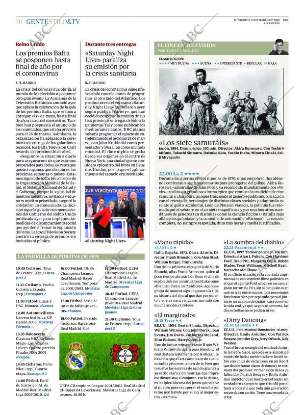 ABC CORDOBA 18-03-2020 página 70