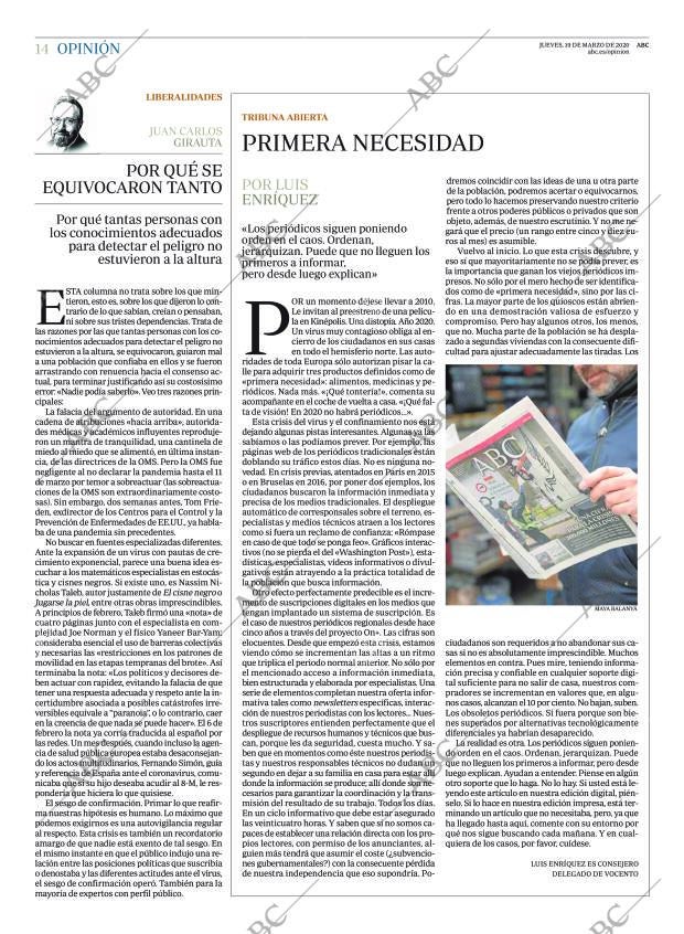 ABC CORDOBA 19-03-2020 página 14