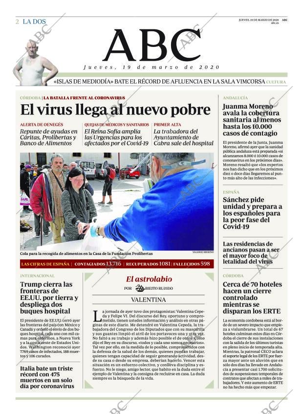 ABC CORDOBA 19-03-2020 página 2