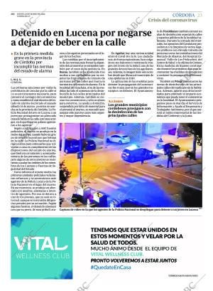 ABC CORDOBA 19-03-2020 página 23