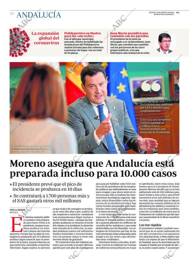 ABC CORDOBA 19-03-2020 página 30