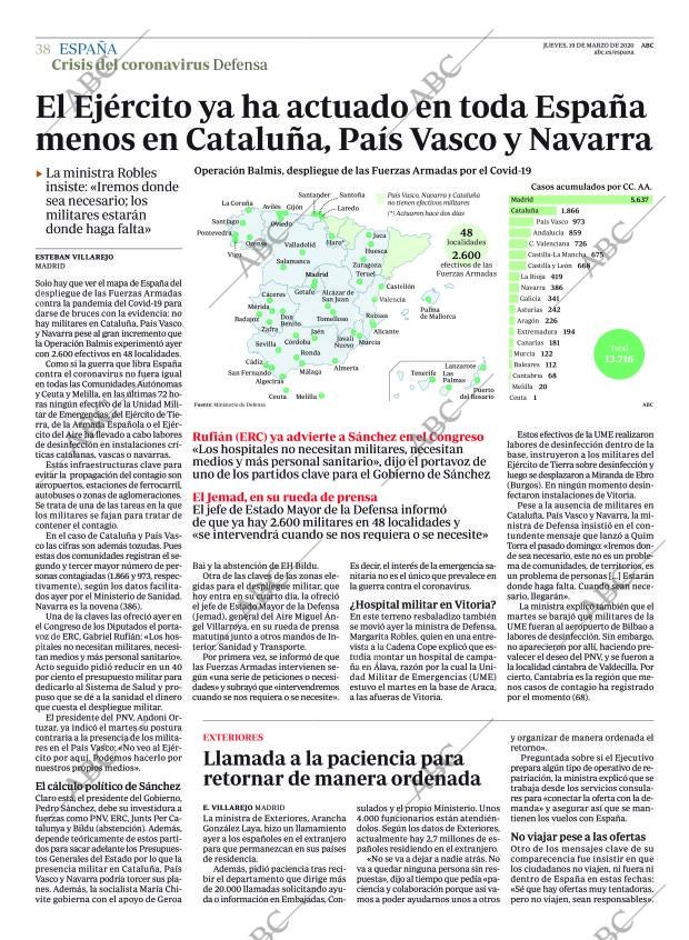 ABC CORDOBA 19-03-2020 página 38