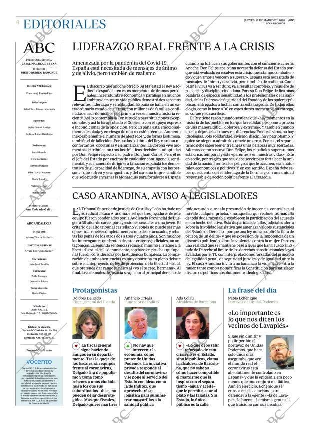 ABC CORDOBA 19-03-2020 página 4