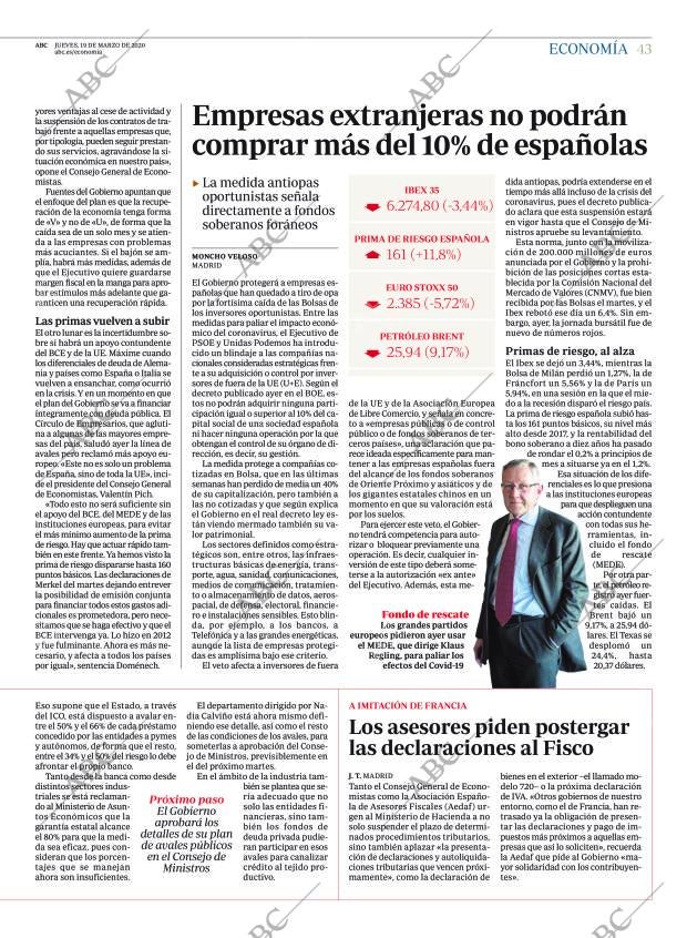 ABC CORDOBA 19-03-2020 página 43