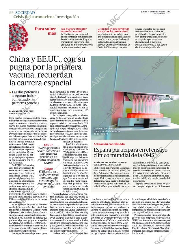 ABC CORDOBA 19-03-2020 página 52