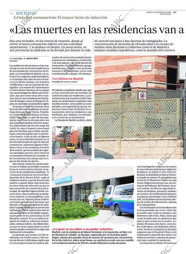 ABC CORDOBA 19-03-2020 página 54