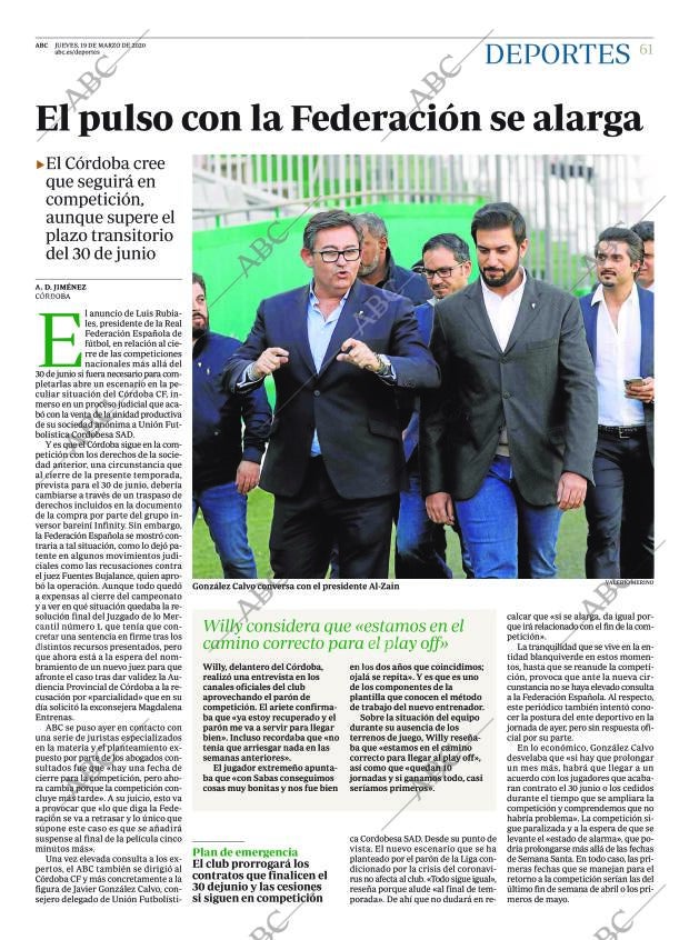 ABC CORDOBA 19-03-2020 página 61