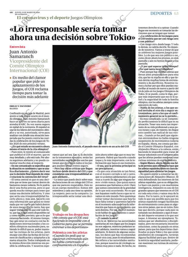 ABC CORDOBA 19-03-2020 página 63