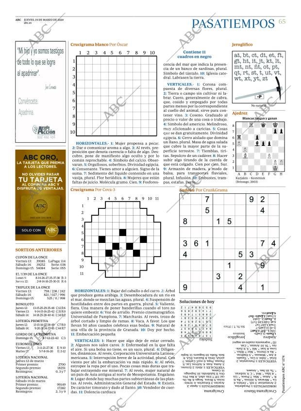 ABC CORDOBA 19-03-2020 página 65