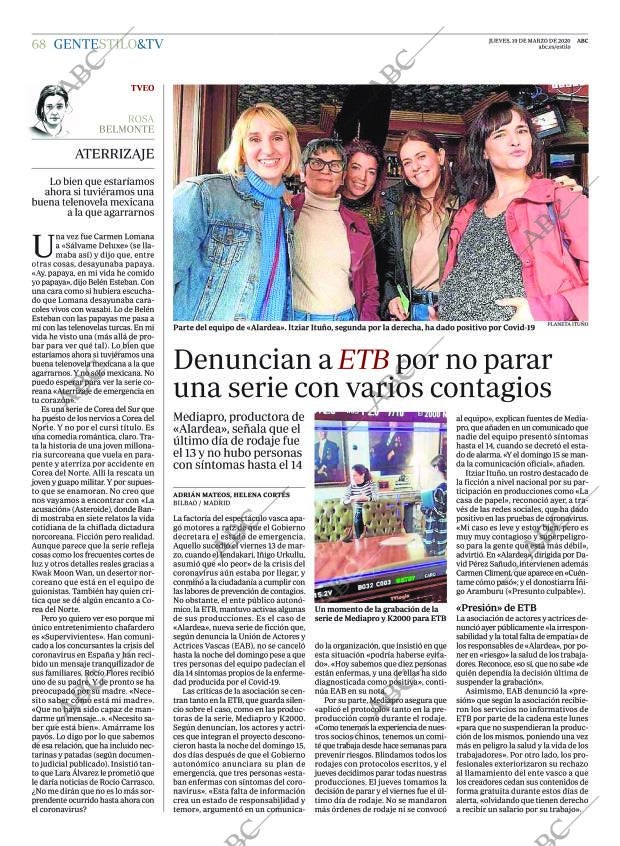 ABC CORDOBA 19-03-2020 página 68