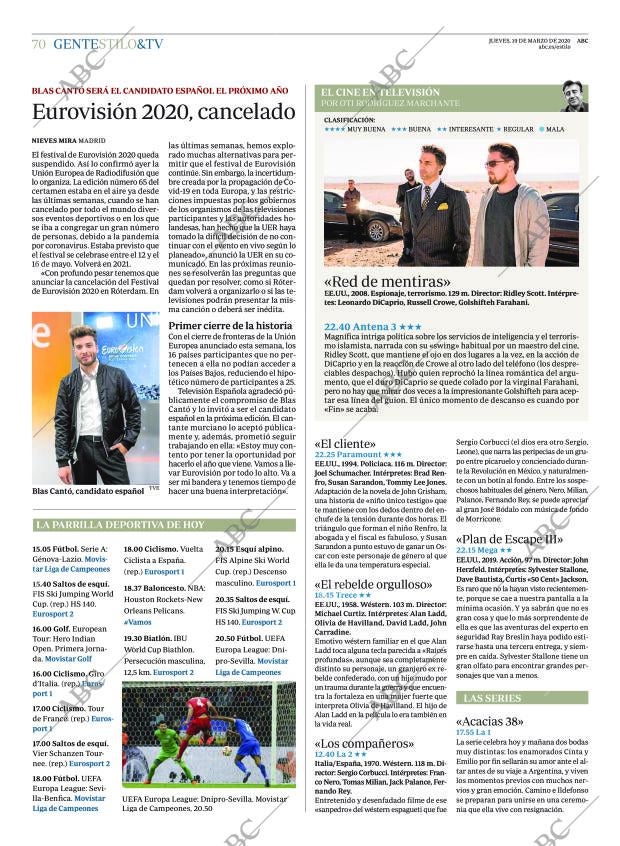 ABC CORDOBA 19-03-2020 página 70
