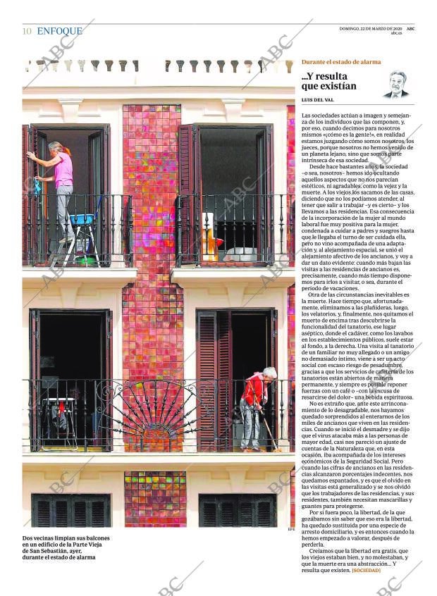 ABC MADRID 22-03-2020 página 10