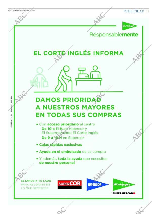 ABC MADRID 22-03-2020 página 11