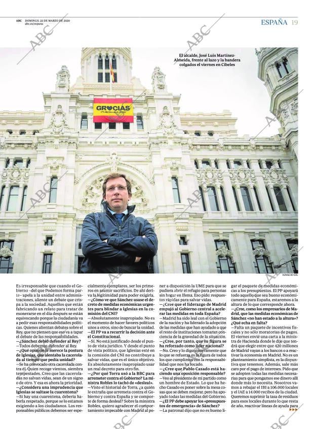 ABC MADRID 22-03-2020 página 19