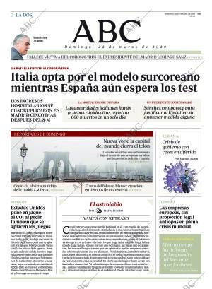 ABC MADRID 22-03-2020 página 2