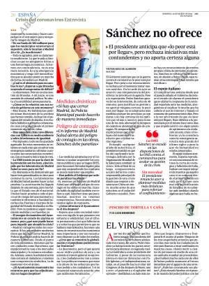 ABC MADRID 22-03-2020 página 20