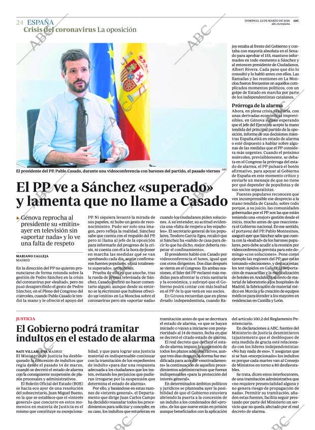 ABC MADRID 22-03-2020 página 24