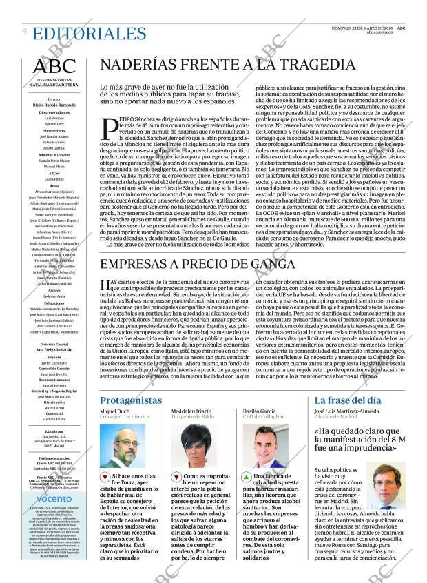 ABC MADRID 22-03-2020 página 4