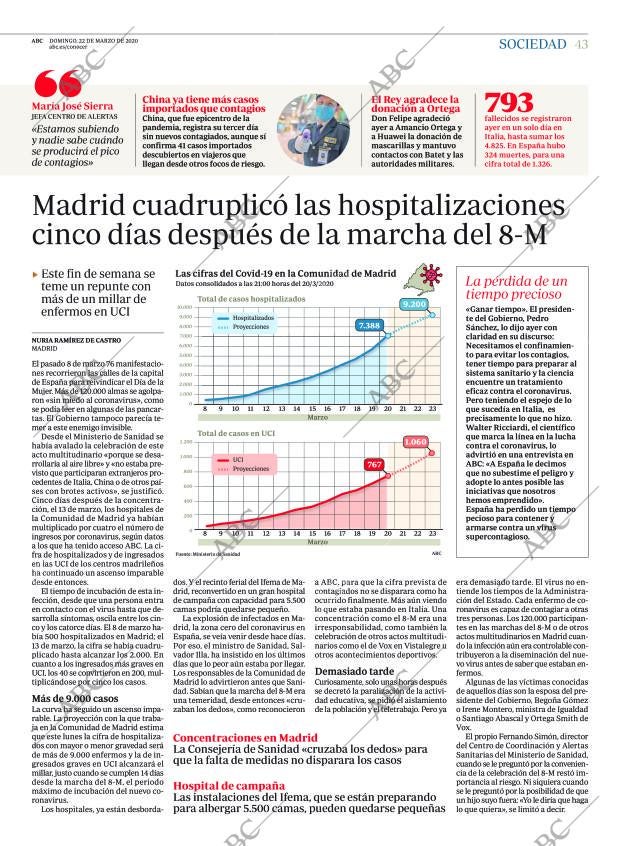 ABC MADRID 22-03-2020 página 43