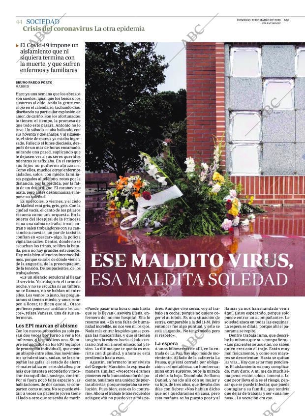ABC MADRID 22-03-2020 página 44