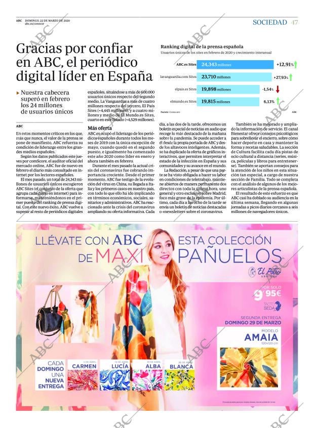 ABC MADRID 22-03-2020 página 47