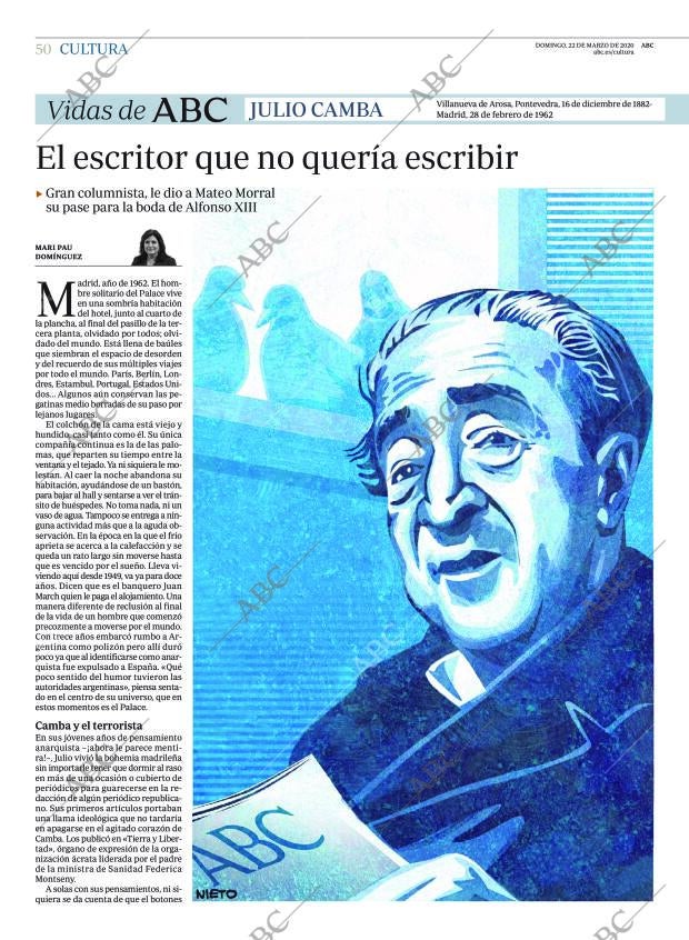 ABC MADRID 22-03-2020 página 50