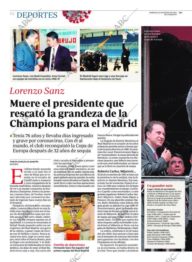 ABC MADRID 22-03-2020 página 54