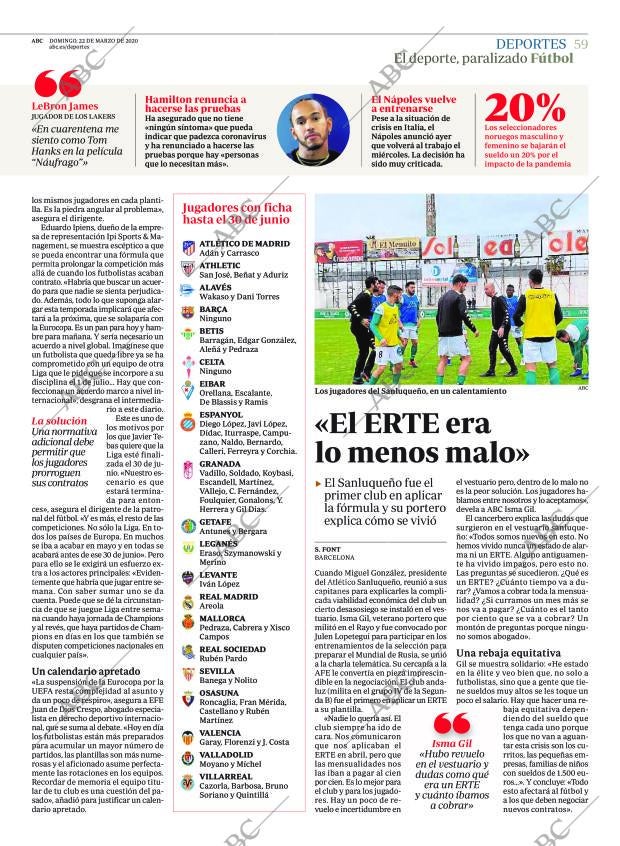 ABC MADRID 22-03-2020 página 59