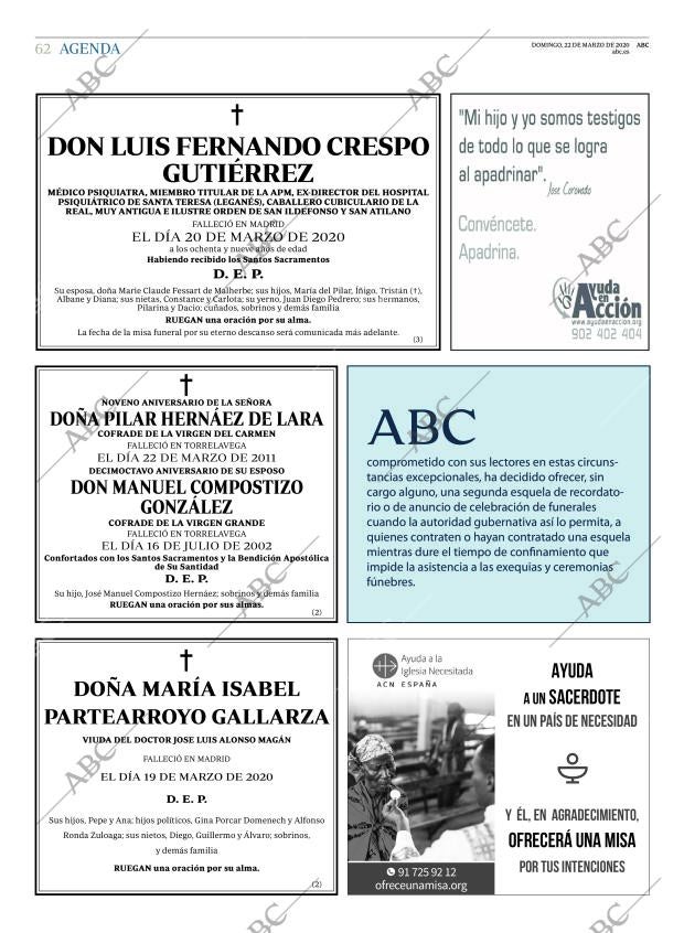 ABC MADRID 22-03-2020 página 62