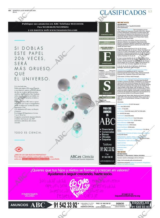 ABC MADRID 22-03-2020 página 63