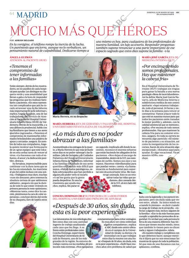 ABC MADRID 22-03-2020 página 64
