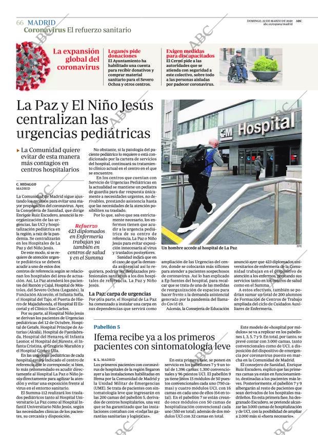 ABC MADRID 22-03-2020 página 66