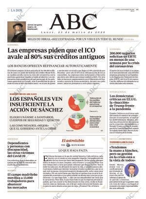 ABC MADRID 23-03-2020 página 2